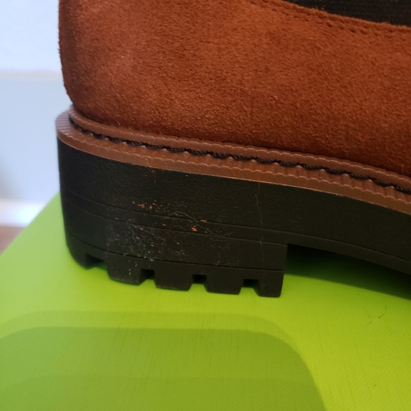 Sam Edelman Laguna bootie in brown leather womens shoes size 5.5 - Picture 7 of 16